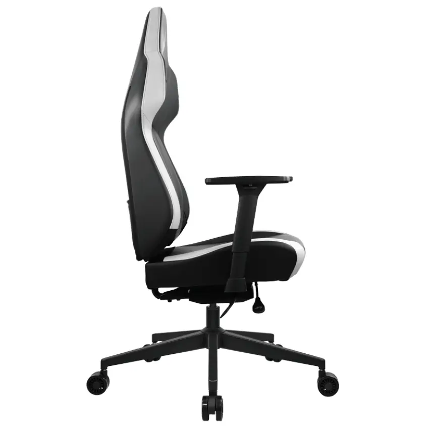 Silla Gamer Formula V Line Viron RacerPU Negro/Blanco