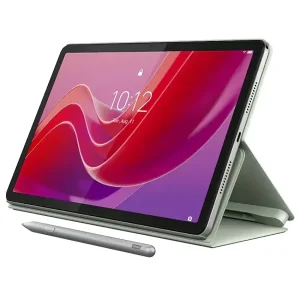 Tablet Lenovo Tab M11 (TB330FU), 11" IPS, MediaTek Helio G88 Octa-Core 1.8GHz, 8GB RAM LPDDR4x, 128GB eMMC, Wi-Fi, Android 13, Incluye Funda + Lápiz, Seafoam Green, Verde