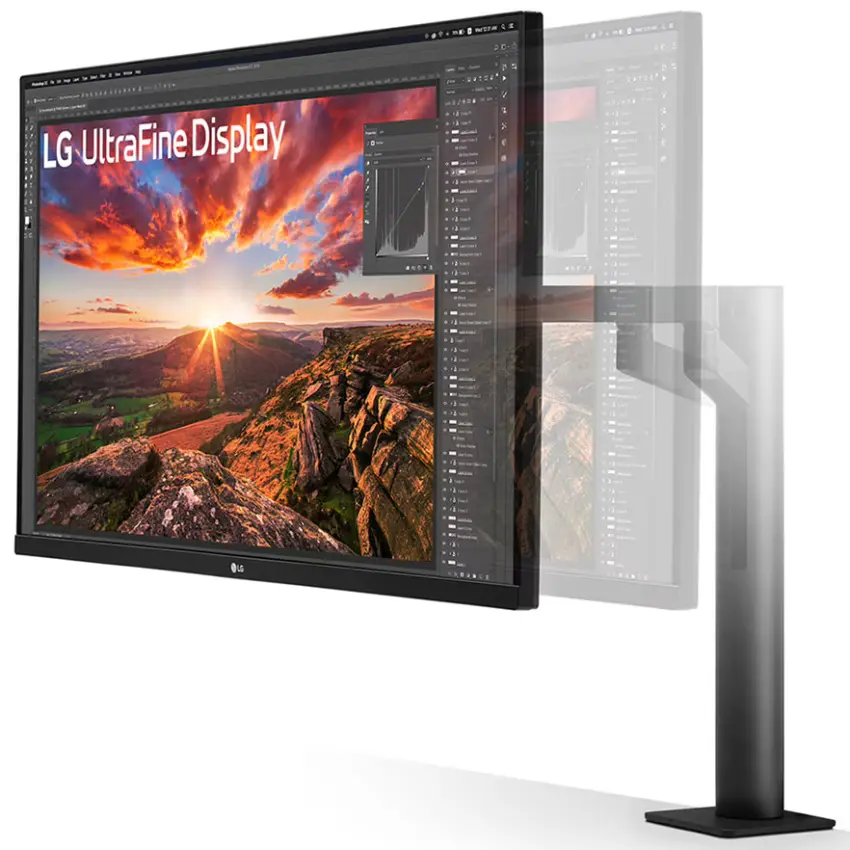 Monitor LG 32UN880K-B, 31.5", 60Hz, IPS, 3840x2160, 5ms, DisplayPort, HDMI, USB-C Monitor LG 32UN880K-B, 31.5", 60Hz, IPS, 3840x2160, 5ms, DisplayPort, HDMI, USB-C