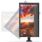 Monitor LG 32UN880K-B, 31.5", 60Hz, IPS, 3840x2160, 5ms, DisplayPort, HDMI, USB-C