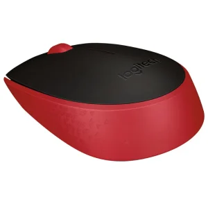 Mouse Inalámbrico Logitech M170, Rojo
