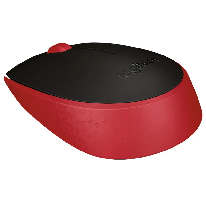 Mouse Inalámbrico Logitech M170, Rojo Mouse Inalámbrico Logitech M170, Rojo