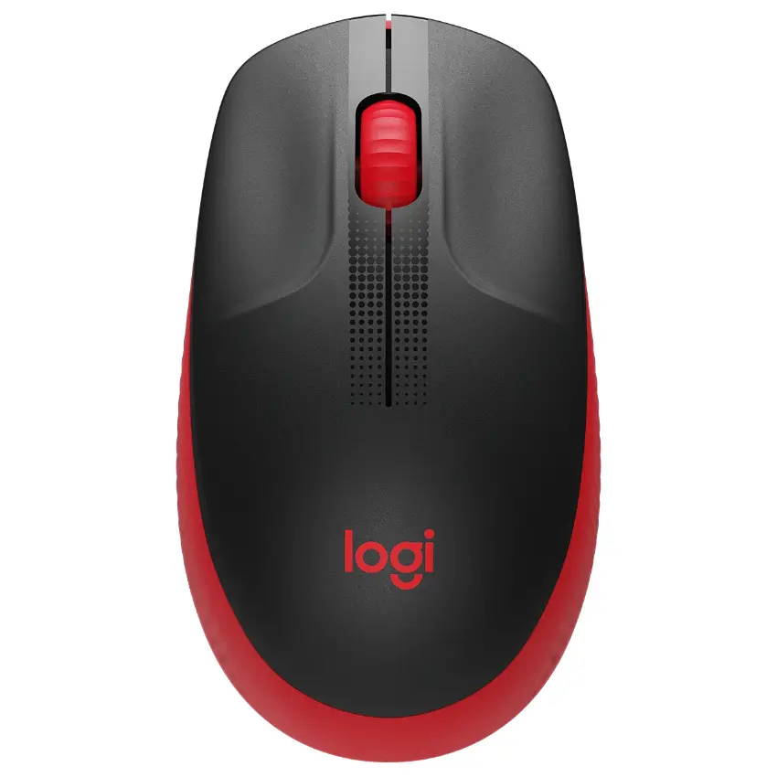 Mouse Inalámbrico Logitech M190, Rojo Mouse Inalámbrico Logitech M190, Rojo