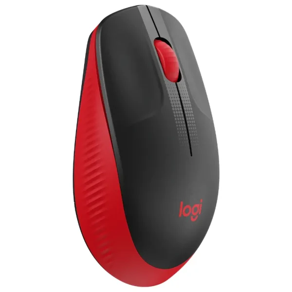 Mouse Inalámbrico Logitech M190, Rojo