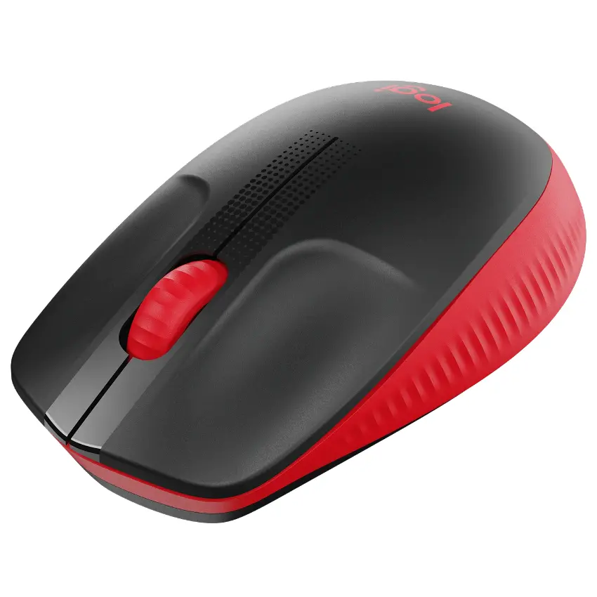 Mouse Inalámbrico Logitech M190, Rojo Mouse Inalámbrico Logitech M190, Rojo