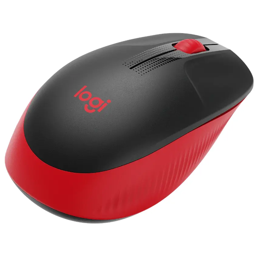 Mouse Inalámbrico Logitech M190, Rojo Mouse Inalámbrico Logitech M190, Rojo