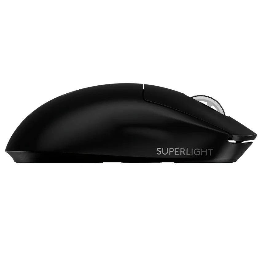 Mouse Inalámbrico Logitech G PRO X SUPERLIGHT 2, LIGHTSPEED, Gamer, Negro