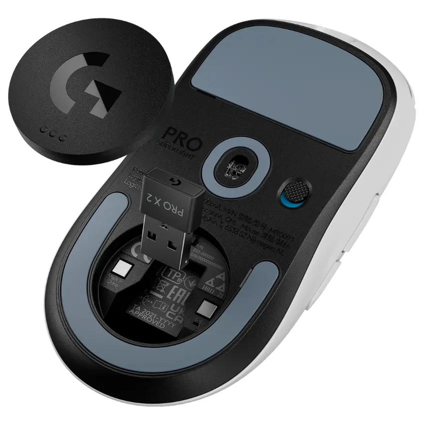 Mouse Inalámbrico Logitech G PRO X SUPERLIGHT 2, LIGHTSPEED, Gamer, Blanco Mouse Inalámbrico Logitech G PRO X SUPERLIGHT 2, LIGHTSPEED, Gamer, Blanco