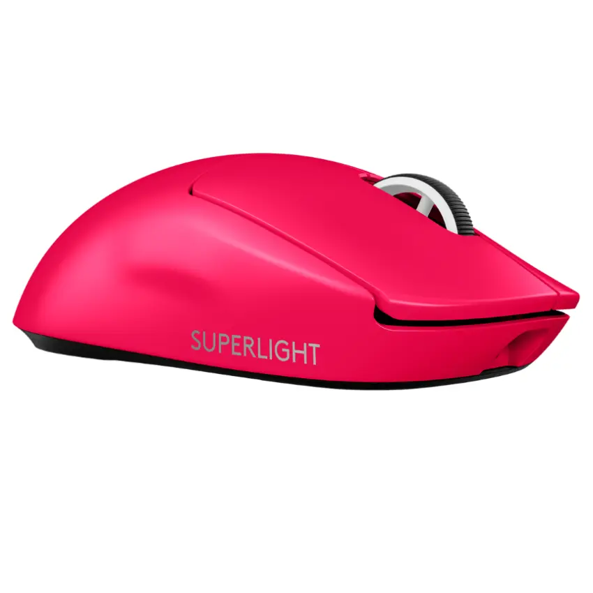 Mouse Inalámbrico Logitech G PRO X SUPERLIGHT 2, LIGHTSPEED, Gamer, Rosa