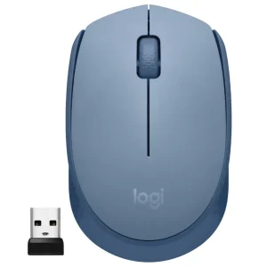 Mouse Inalámbrico Logitech M170, Gris Azulado