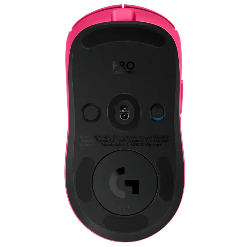 Mouse Inalámbrico Logitech G PRO 2 LIGHTSPEED, Gamer, Rosa