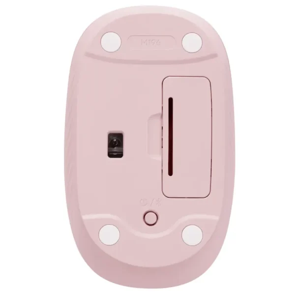 Mouse Inalámbrico Logitech M196, Bluetooth, Rosa
