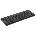 Teclado Inalámbrico Logitech K250, Bluetooth, Gris Oscuro