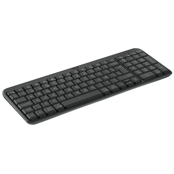 Teclado Inalámbrico Logitech K250, Bluetooth, Gris Oscuro