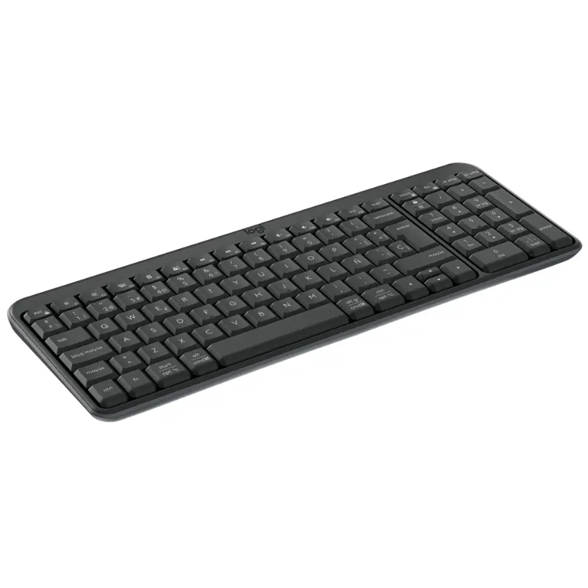 Teclado Inalámbrico Logitech K250, Bluetooth, Gris Oscuro Teclado Inalámbrico Logitech K250, Bluetooth, Gris Oscuro