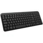 Teclado Inalámbrico Logitech K250, Bluetooth, Gris Oscuro