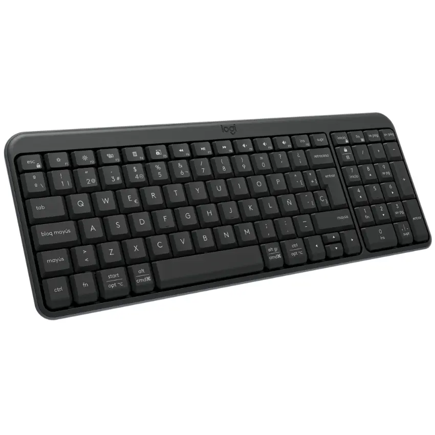 Teclado Inalámbrico Logitech K250, Bluetooth, Gris Oscuro Teclado Inalámbrico Logitech K250, Bluetooth, Gris Oscuro
