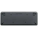 Teclado Inalámbrico Logitech K250, Bluetooth, Gris Oscuro