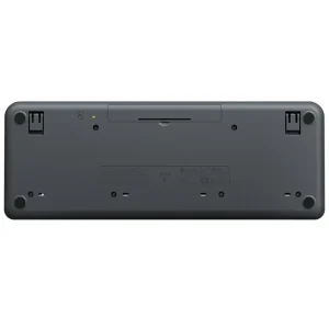Teclado Inalámbrico Logitech K250, Bluetooth, Gris Oscuro
