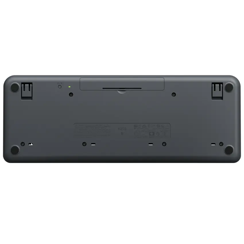 Teclado Inalámbrico Logitech K250, Bluetooth, Gris Oscuro Teclado Inalámbrico Logitech K250, Bluetooth, Gris Oscuro