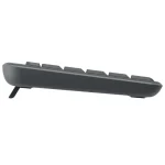 Teclado Inalámbrico Logitech K250, Bluetooth, Gris Oscuro