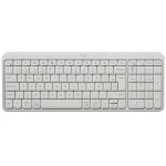 Teclado Inalámbrico Logitech K250, Bluetooth, Blanco