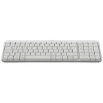 Teclado Inalámbrico Logitech K250, Bluetooth, Blanco