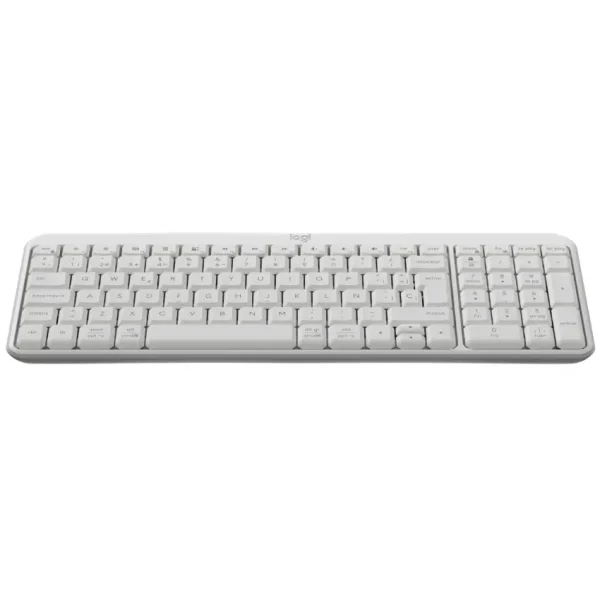 Teclado Inalámbrico Logitech K250, Bluetooth, Blanco