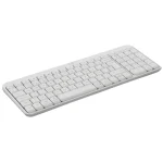 Teclado Inalámbrico Logitech K250, Bluetooth, Blanco