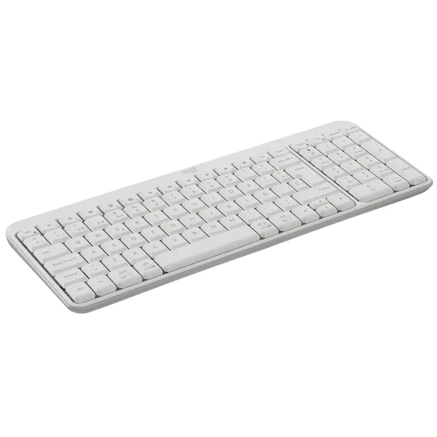 Teclado Inalámbrico Logitech K250, Bluetooth, Blanco Teclado Inalámbrico Logitech K250, Bluetooth, Blanco