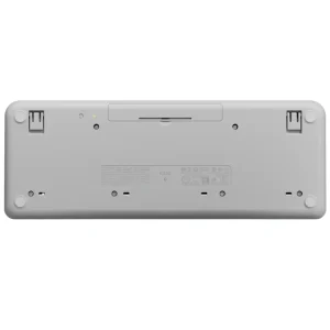 Teclado Inalámbrico Logitech K250, Bluetooth, Blanco