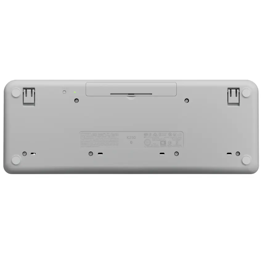 Teclado Inalámbrico Logitech K250, Bluetooth, Blanco Teclado Inalámbrico Logitech K250, Bluetooth, Blanco