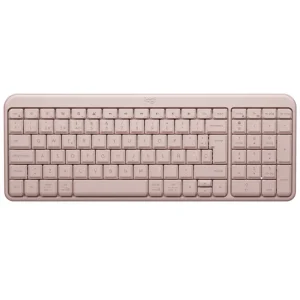Teclado Inalámbrico Logitech K250, Bluetooth, Rosa