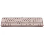Teclado Inalámbrico Logitech K250, Bluetooth, Rosa