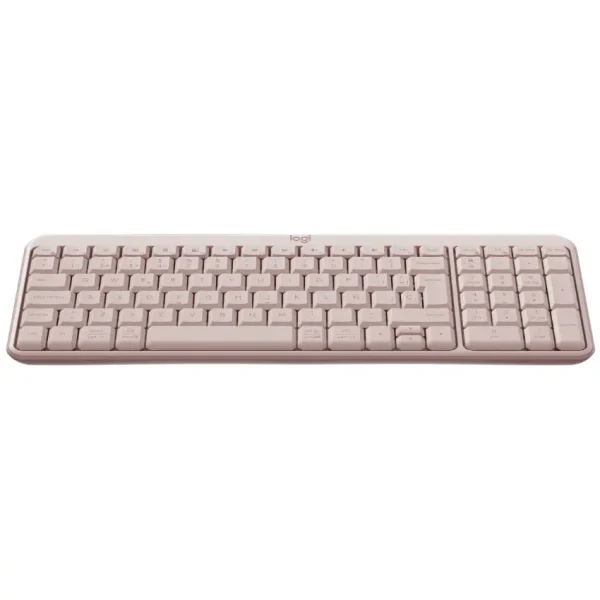 Teclado Inalámbrico Logitech K250, Bluetooth, Rosa