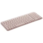 Teclado Inalámbrico Logitech K250, Bluetooth, Rosa