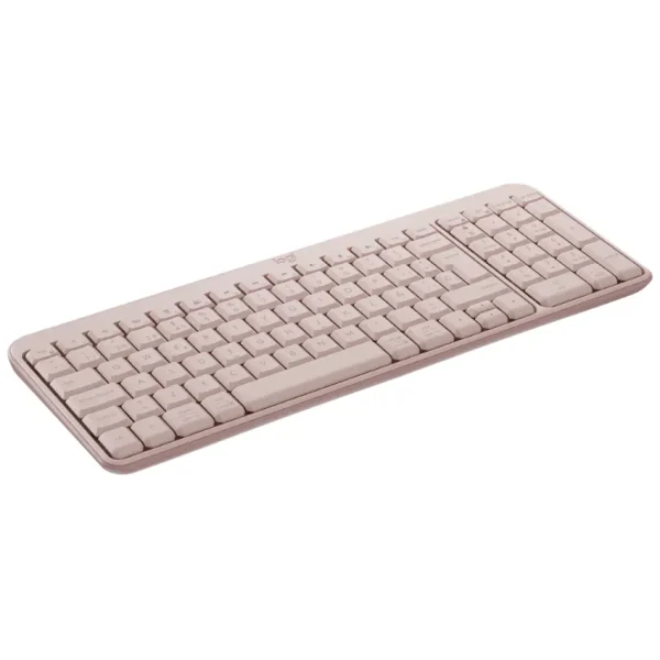 Teclado Inalámbrico Logitech K250, Bluetooth, Rosa