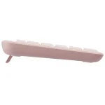 Teclado Inalámbrico Logitech K250, Bluetooth, Rosa