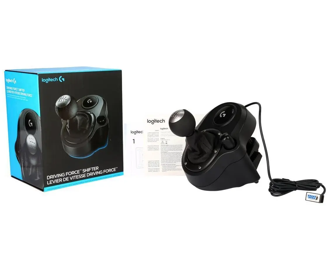 Palanca de Cambios Logitech G Driving Force, Xbox Series X|S, Xbox One, PS5, PS4, PC Palanca de Cambios Logitech G Driving Force, Xbox Series X|S, Xbox One, PS5, PS4, PC