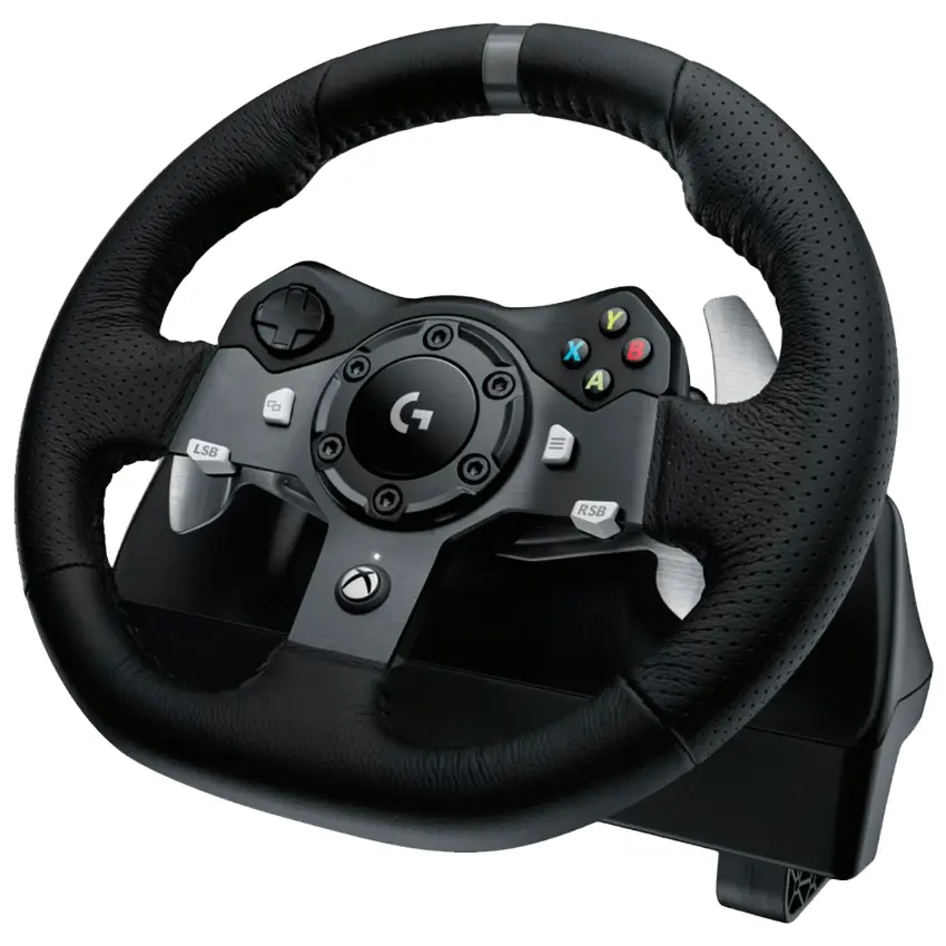 Volante con Pedalera Logitech G G920, Xbox Series X|S, Xbox One, PC Volante con Pedalera Logitech G G920, Xbox Series X|S, Xbox One, PC