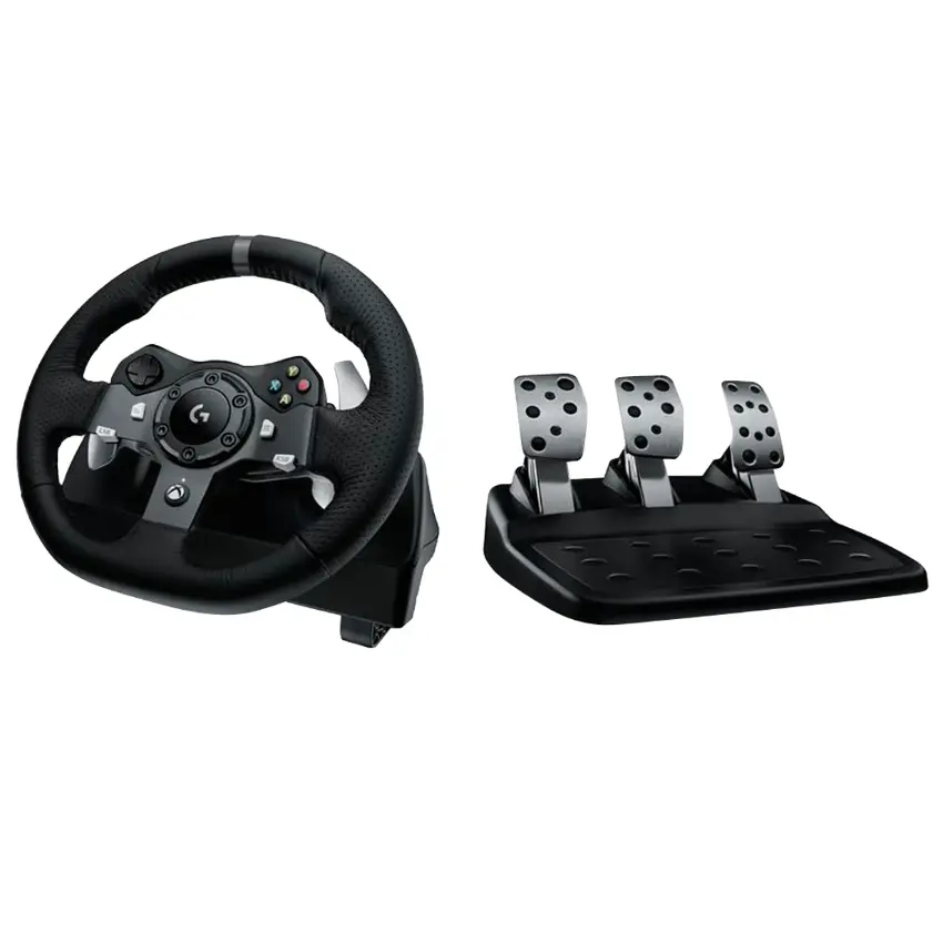 Volante con Pedalera Logitech G G920, Xbox Series X|S, Xbox One, PC Volante con Pedalera Logitech G G920, Xbox Series X|S, Xbox One, PC