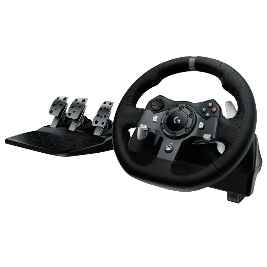 Volante con Pedalera Logitech G G920, Xbox Series X|S, Xbox One, PC Volante con Pedalera Logitech G G920, Xbox Series X|S, Xbox One, PC
