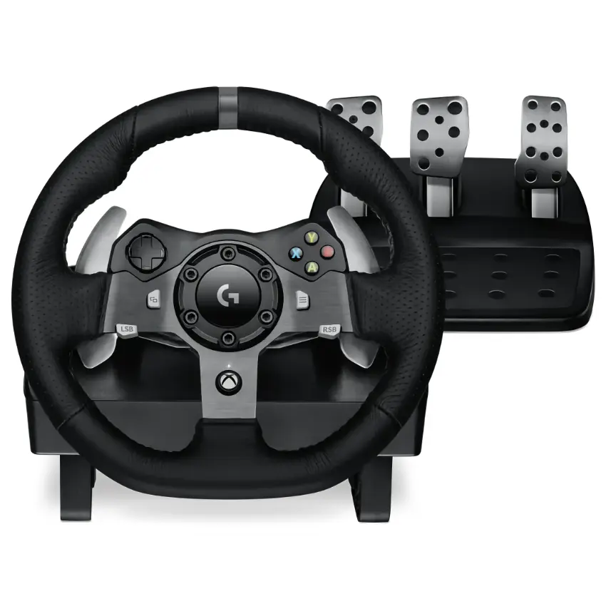 Volante con Pedalera Logitech G G920, Xbox Series X|S, Xbox One, PC Volante con Pedalera Logitech G G920, Xbox Series X|S, Xbox One, PC