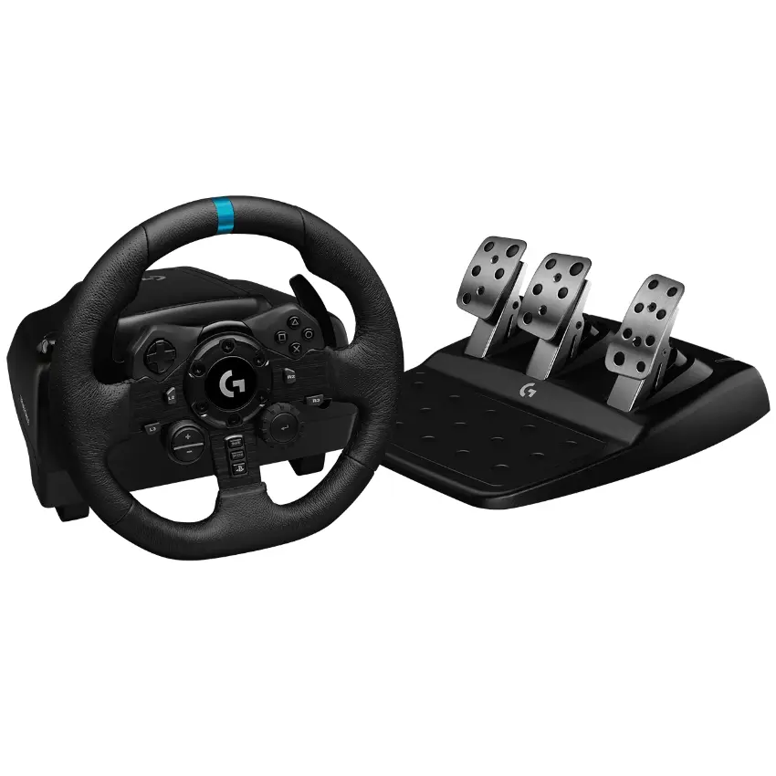 Volante con Pedalera Logitech G G923, TRUEFORCE, PS5, PS4, PC Volante con Pedalera Logitech G G923, TRUEFORCE, PS5, PS4, PC