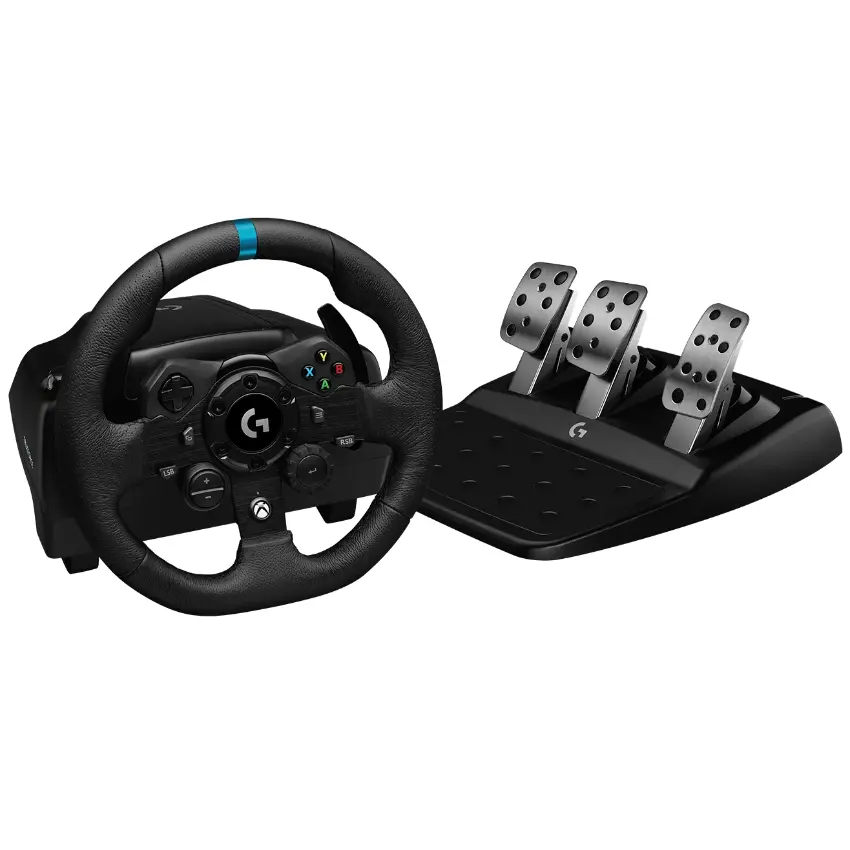 Volante con Pedalera Logitech G G923, TRUEFORCE, Xbox Series X|S, Xbox One, PC
