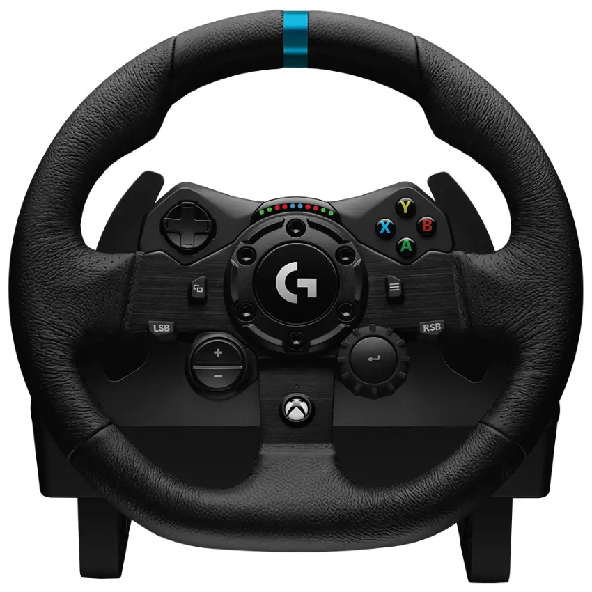 Volante con Pedalera Logitech G G923, TRUEFORCE, Xbox Series X|S, Xbox One, PC