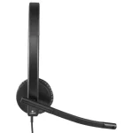 Auriculares Logitech H570e, USB, Negro