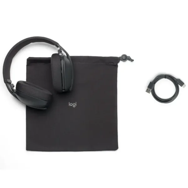 Auriculares Inalámbricos Logitech Zone Vibe 100, Bluetooth, Gris Oscuro