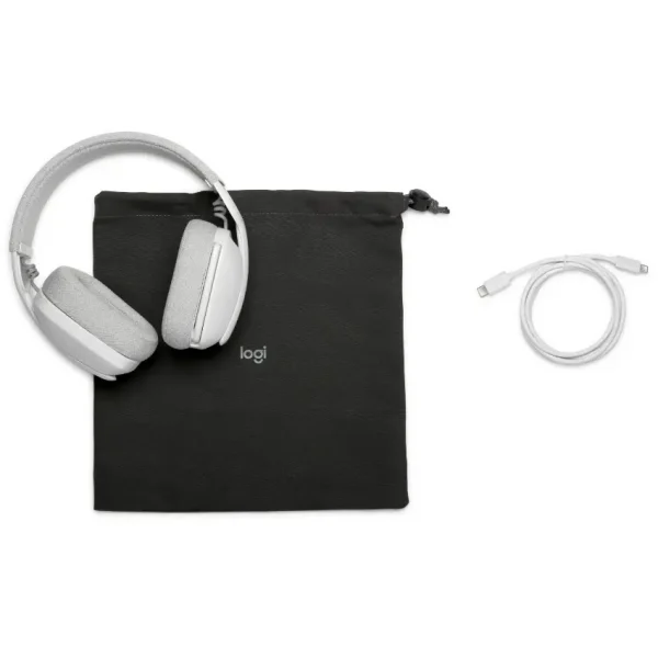 Auriculares Inalámbricos Logitech Zone Vibe 100, Bluetooth, Blanco