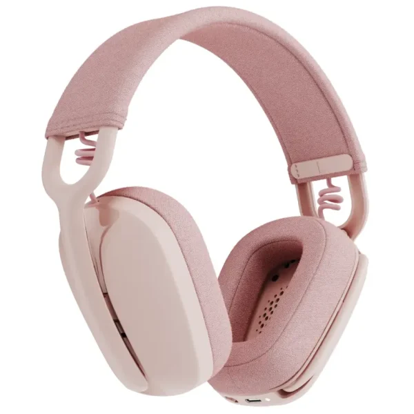 Auriculares Inalámbricos Logitech Zone Vibe 100, Bluetooth, Rosa